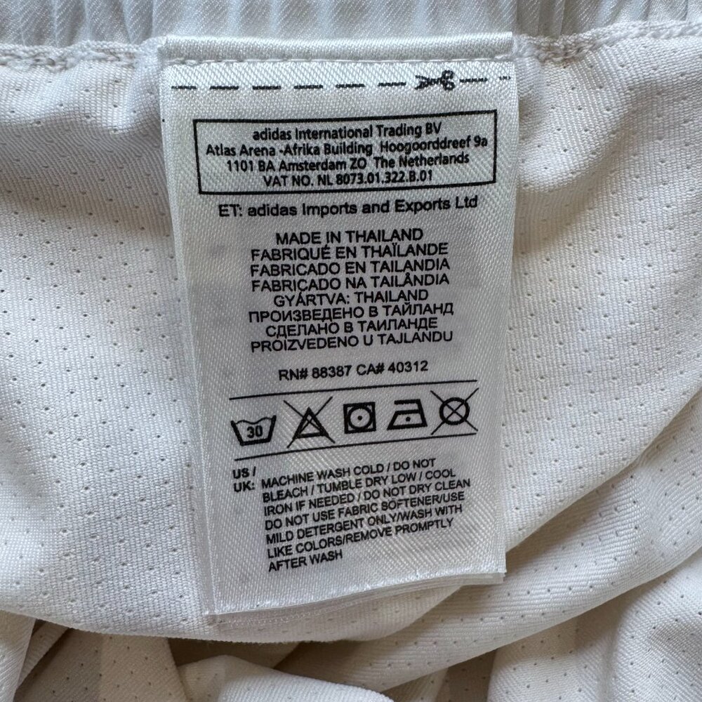Stella McCartney x adidas Barricade Shorts • White M • Tennis Golf Pickleball • - Picture 15 of 16